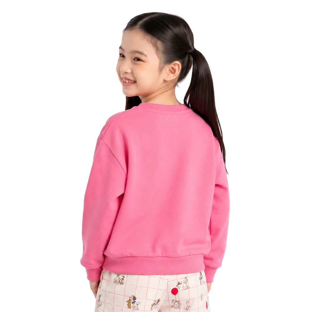 MESTYLE DISNEY เสื้อแขนยาวลาย DALMATIANS สีชมพูสด ไซซ์ 5