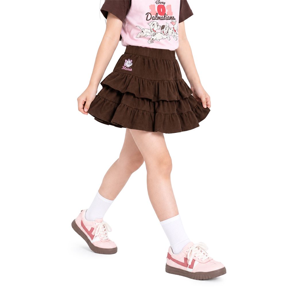 MESTYLE DISNEY กระโปรงระบาย MARIE สีน้ำตาล ไซซ์ 7