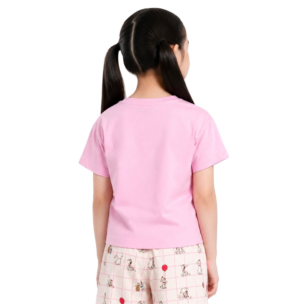 MESTYLE DISNEY เสื้อยืดพิมพ์ลาย MARIE สีชมพู ไซซ์ 5