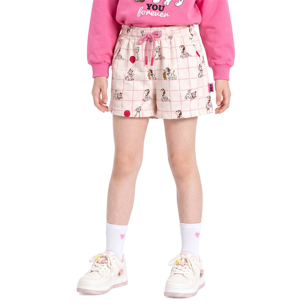 MESTYLE DISNEY กางเกงขาสั้นพิมพ์ลาย DALMATIANS สีชมพู ไซซ์ 7