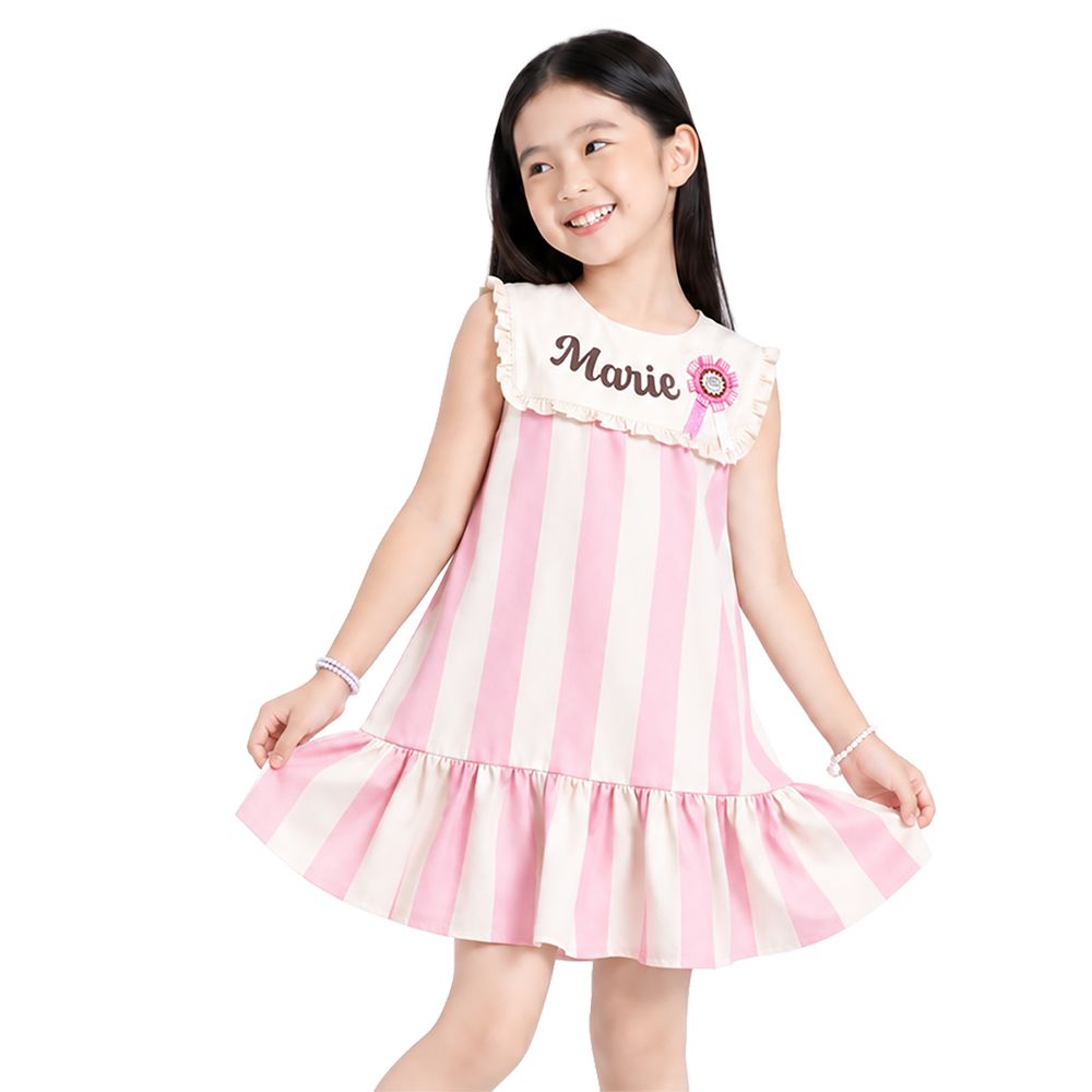 MESTYLE DISNEY เดรสพิมพ์ลาย MARIE สีชมพู ไซซ์ 9