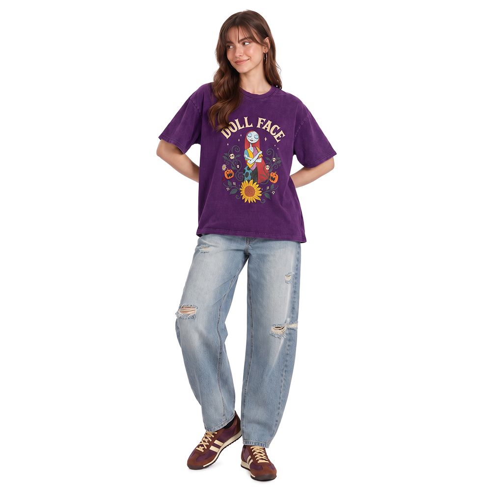 MESTYLE DISNEY HALLOWEEN T-SHIRT PURPLE SIZE M