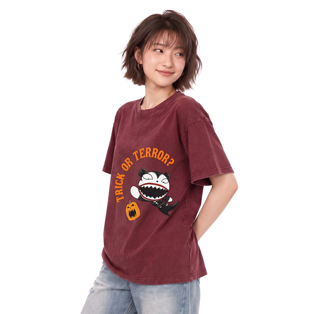 MESTYLE DISNEY เสื้อยืดฮาโลวีน สีแดง ไซซ์ M