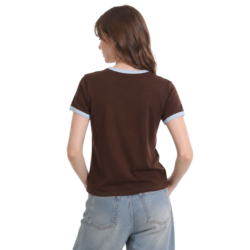 MESTYLE DISNEY เสื้อยืด LADY TRAMP สีน้ำตาล ไซซ์ L