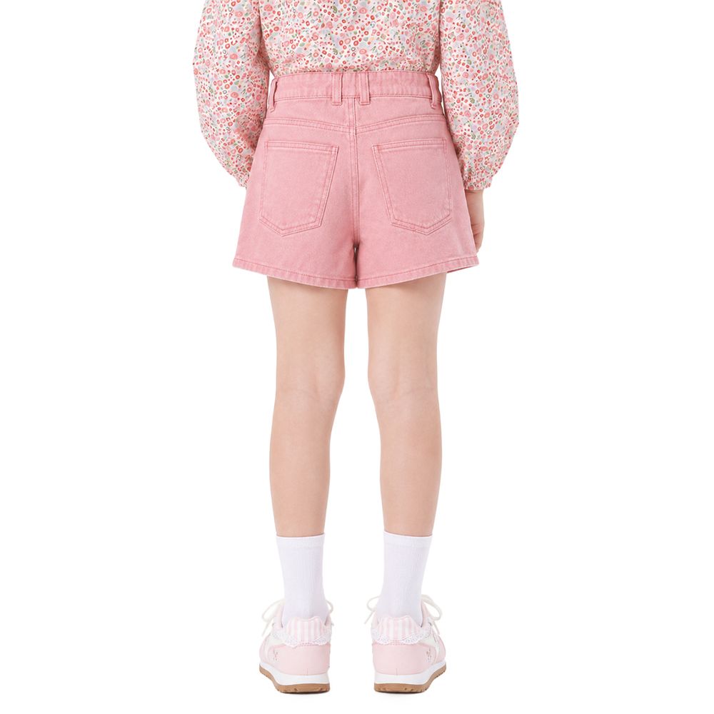 MESTYLE กางเกงขาสั้นผ้าทวิล COUNTRY สีชมพู ไซซ์ 5