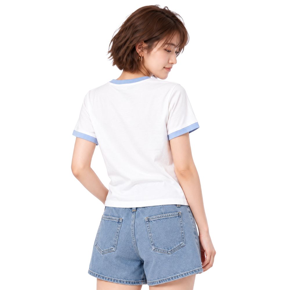 MESTYLE DISNEY เสื้อยืดลาย ALICE สีขาว ไซซ์ L
