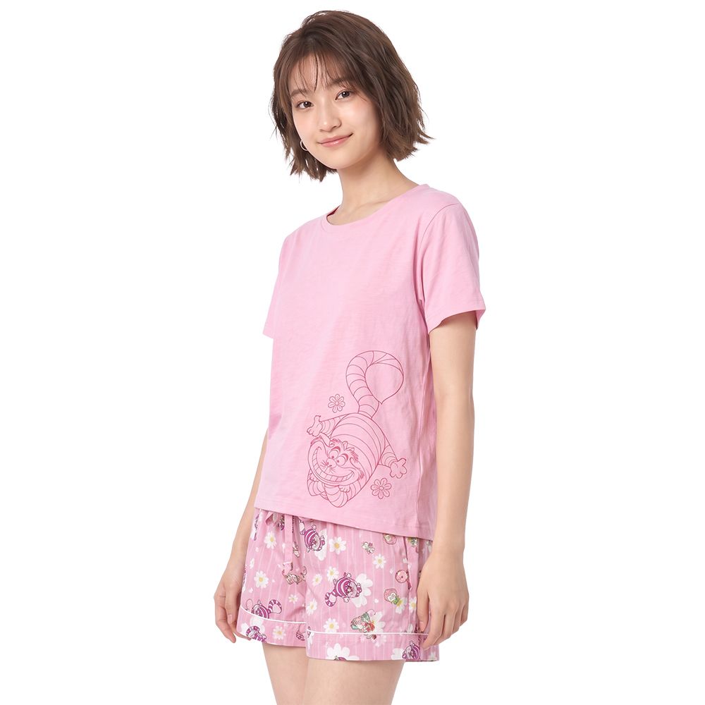 MESTYLE DISNEY ชุดนอนลาย CHESHIRE CAT สีชมพู ไซซ์ L