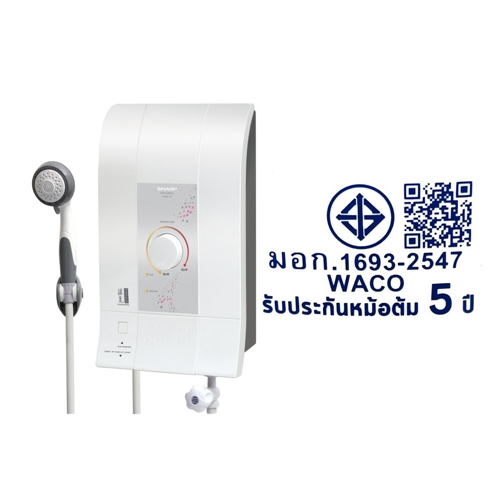 SHARP เครื่องทำน้ำอุ่น 3500 วัตต์ #WH-235M