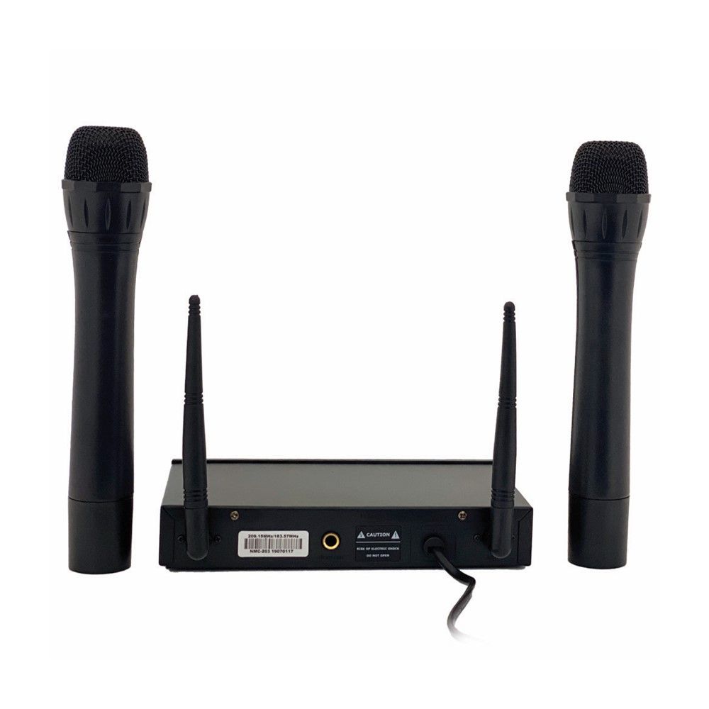 NANO MICROPHONE WIRELESS BLACK NMC-203