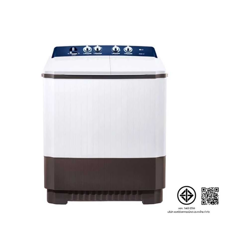 LG เครื่องซักผ้า2ถัง 10 กิโลกรัม TT10NARG สีขาว