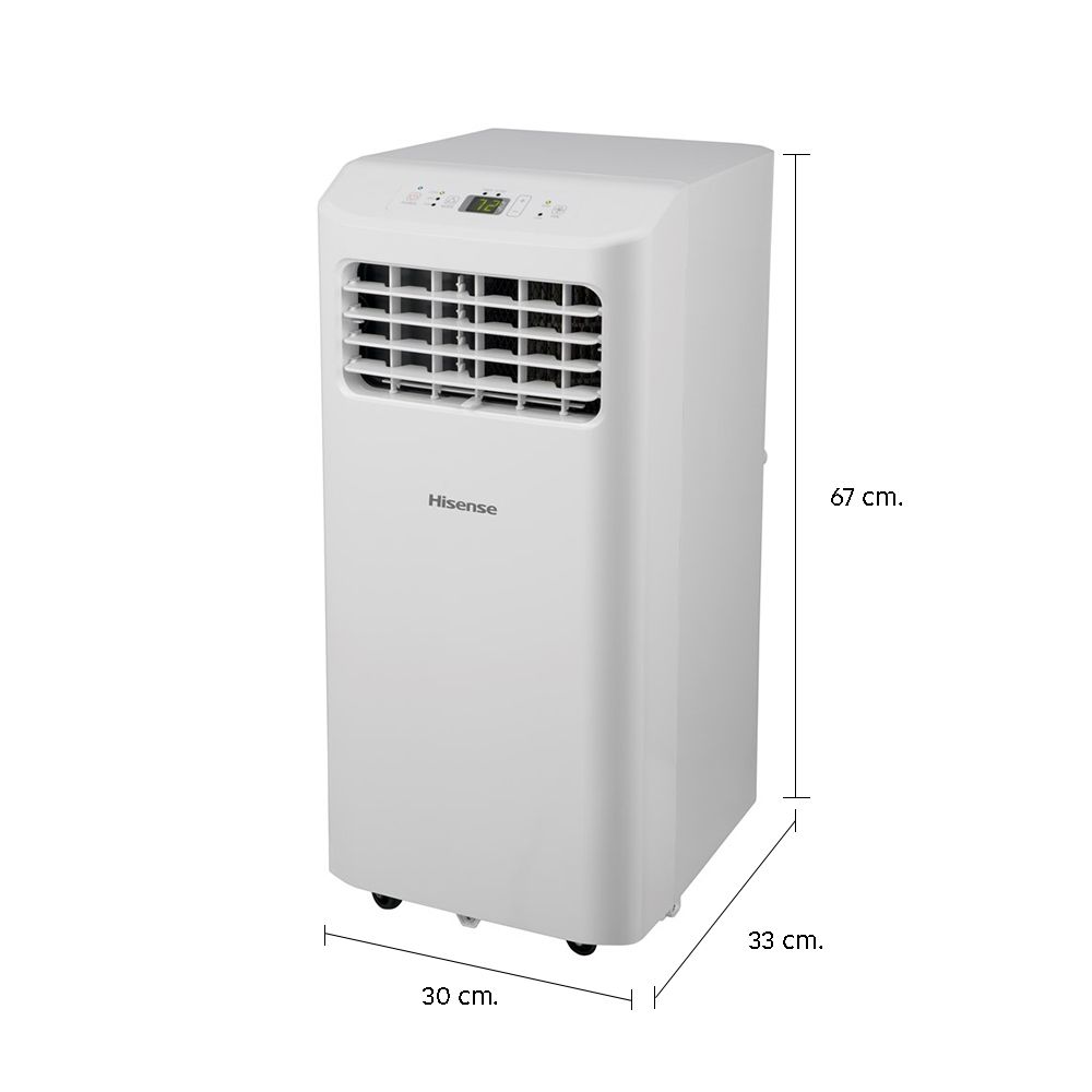 HISENSE แอร์เคลื่อนที่ 8000 BTU #AP-08CR4SKVS00
