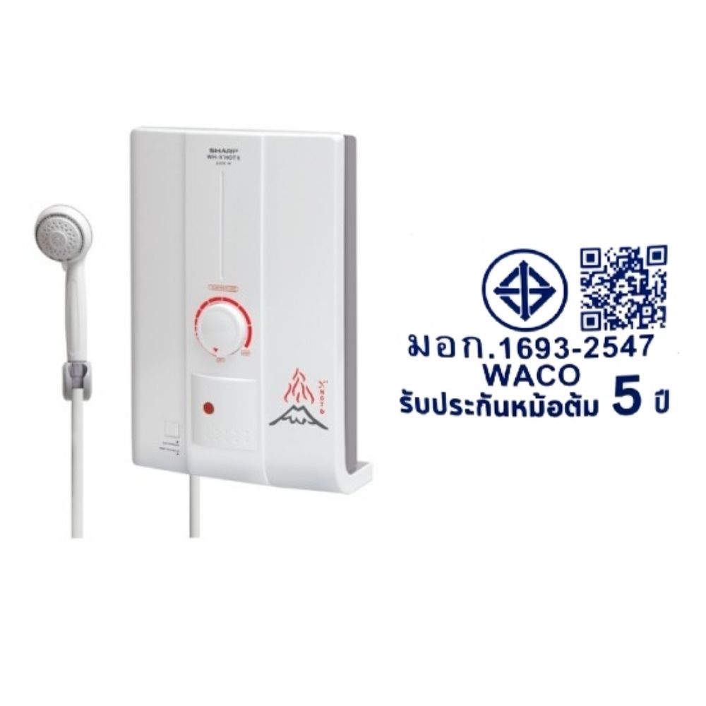 SHARP เครื่องทำน้ำอุ่น 6000 วัตต์ #WH-XHOT6