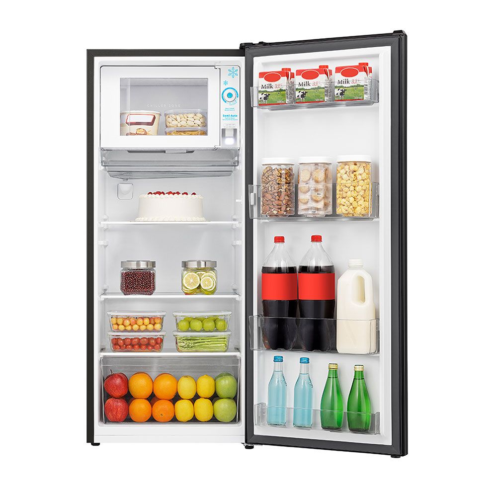 HISENSE ตู้เย็น 1 ประตู 5.5 คิว RR209D4TBN ดำ