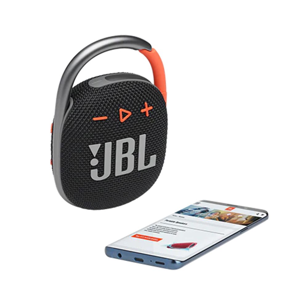 JBL CLIP 4 ลำโพงบลูทูธ ดำ/ส้ม
