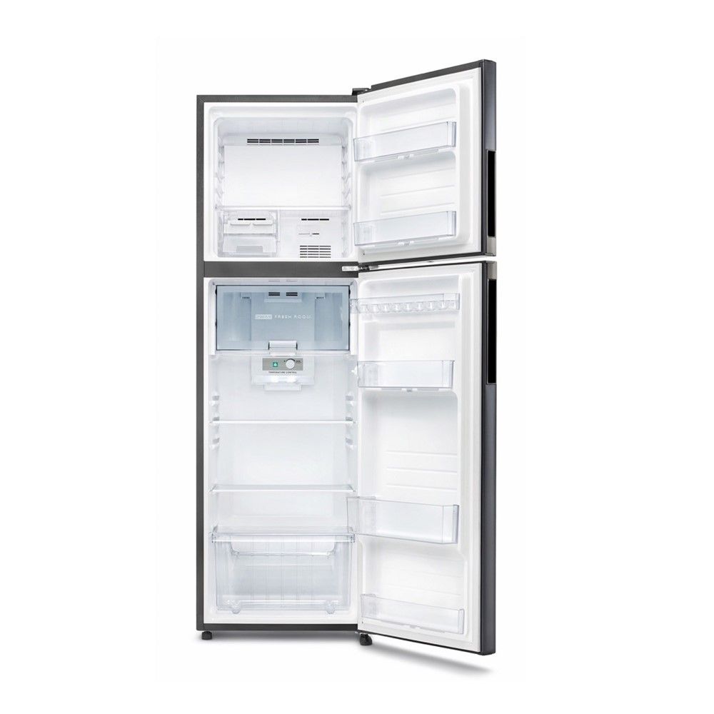 SHARP 2-DOOR REFRIGERATOR 7.9Q J-XP230T-DK SILVER