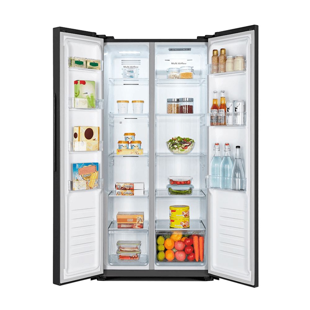 HISENSE REFRIGERATOR SIDE BY SIDE BLACK 15.6 Q RS559N4TBN