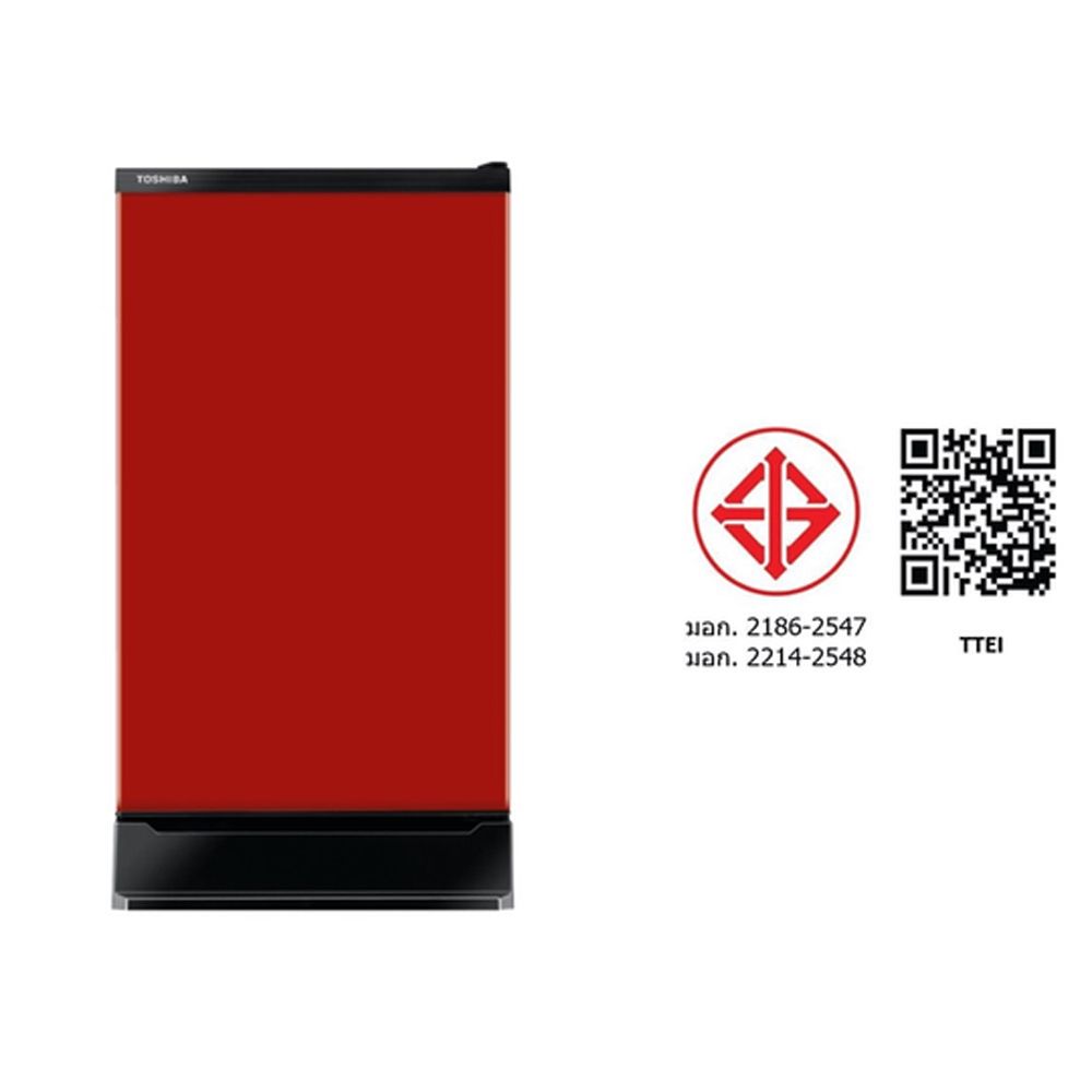 TOSHIBA ตู้เย็น 1 ประตู 5.2Q #GR-D149CR
