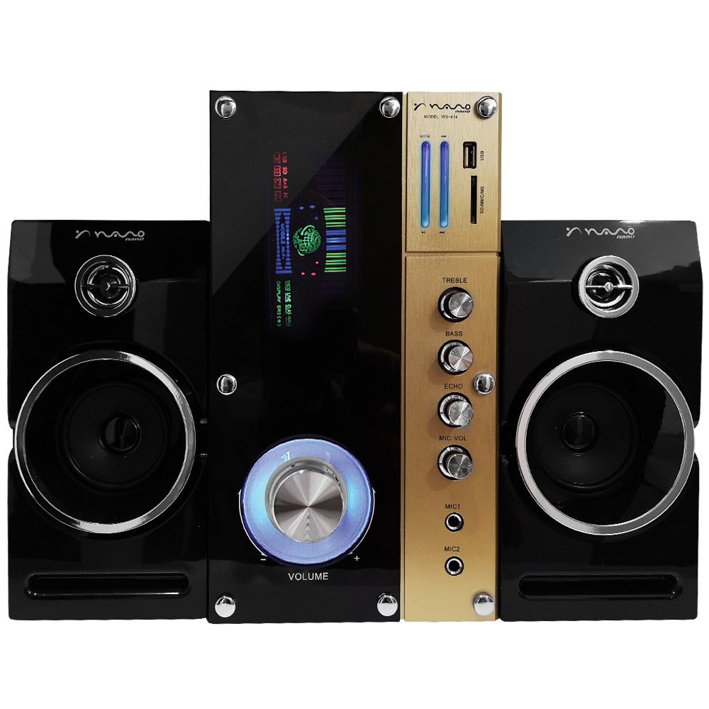 NANO SPEAKER WS-414 SPEAKER 2.1 BT 50W FM