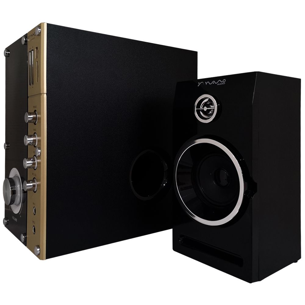 NANO ลำโพง WS-414 SPEAKER 2.1 BT 50W FM