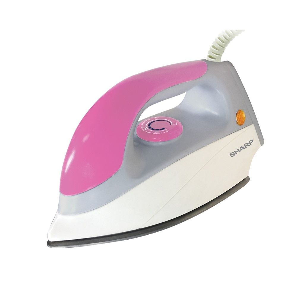 SHARP เตารีดเคลือบโพลีฟลอน 1000วัตต์ #AM-475T (คละแบบ)