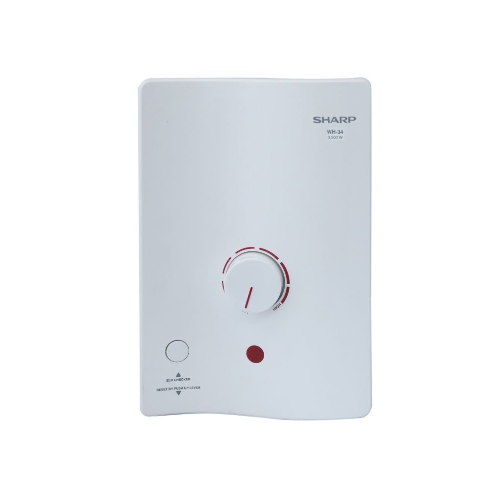 SHARP เครื่องทำน้ำอุ่น 3500 วัตต์ #WH-34