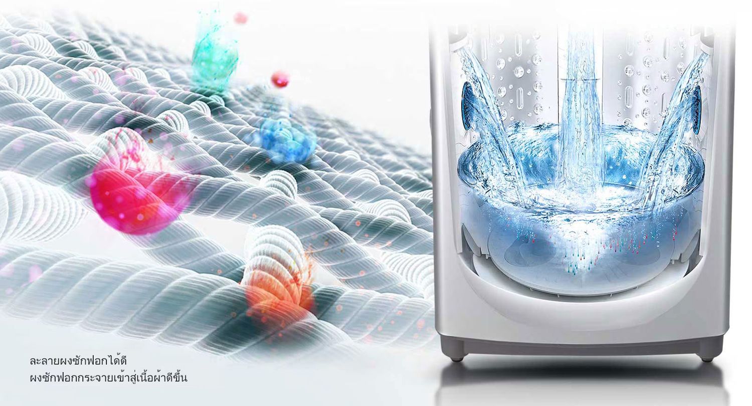 LG เครื่องซักผ้าฝาบน 13KG รุ่นT2313VSPB1