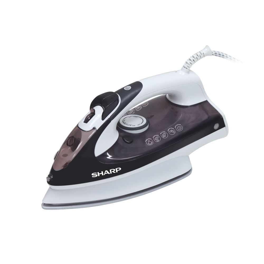 SHARP STEAM IRON 2400 WATT PLUM BROWN EI-S302