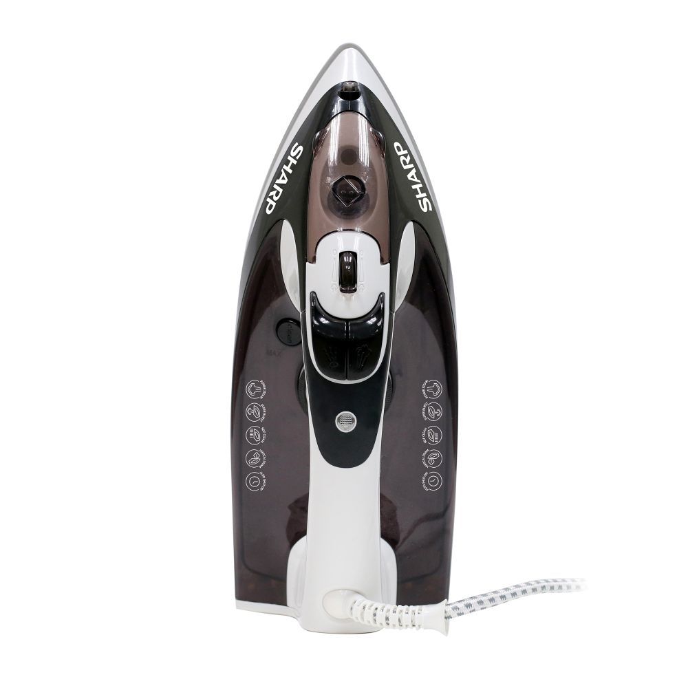 SHARP เตารีดไอน้ำ 2400 วัตต์ สีพลัมบราวน์ รุ่น EI-S302