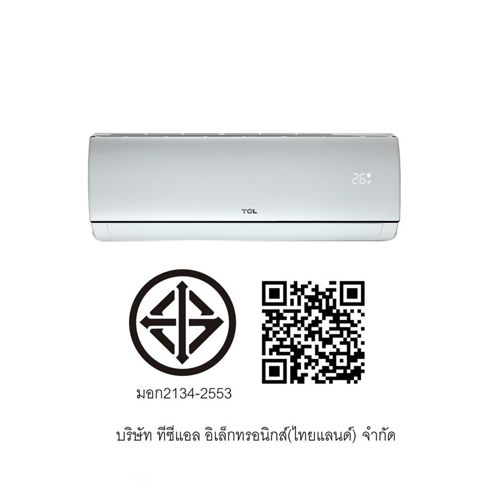 TCL เครื่องปรับอากาศ 12510 BTU T-MTX13C