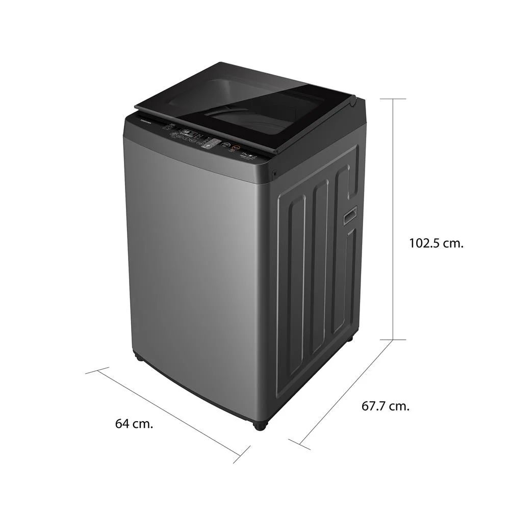 TOSHIBA ซักผ้าฝาบน 17 กก. AW-DUN1800MT
