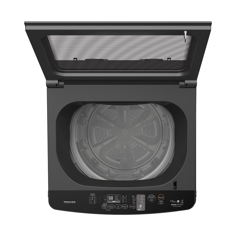 TOSHIBA ซักผ้าฝาบน 17 กก. AW-DUN1800MT