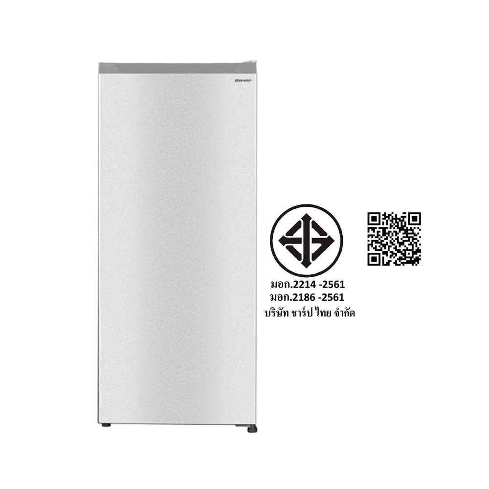 SHARP REFRIGERATOR 1 DOOR 6Q MODEL SJ-F17ST-SL
