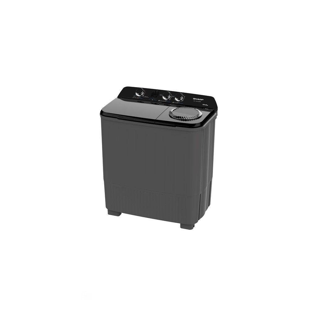 SHARP ซักผ้า 2ถัง 10กก ES-TW100BK