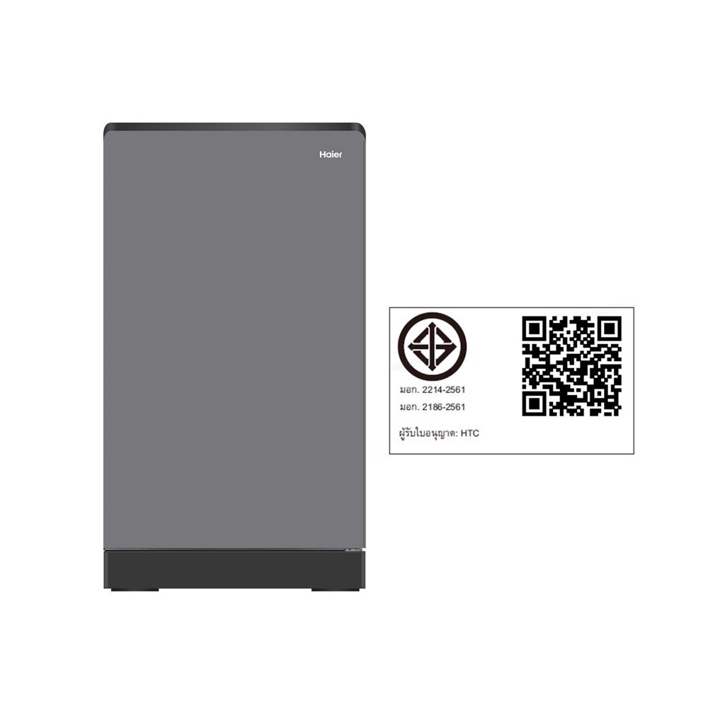 HAIER REFRIGERATOR 1 DOOR 5.3 Q HR-SD159F CS GREY