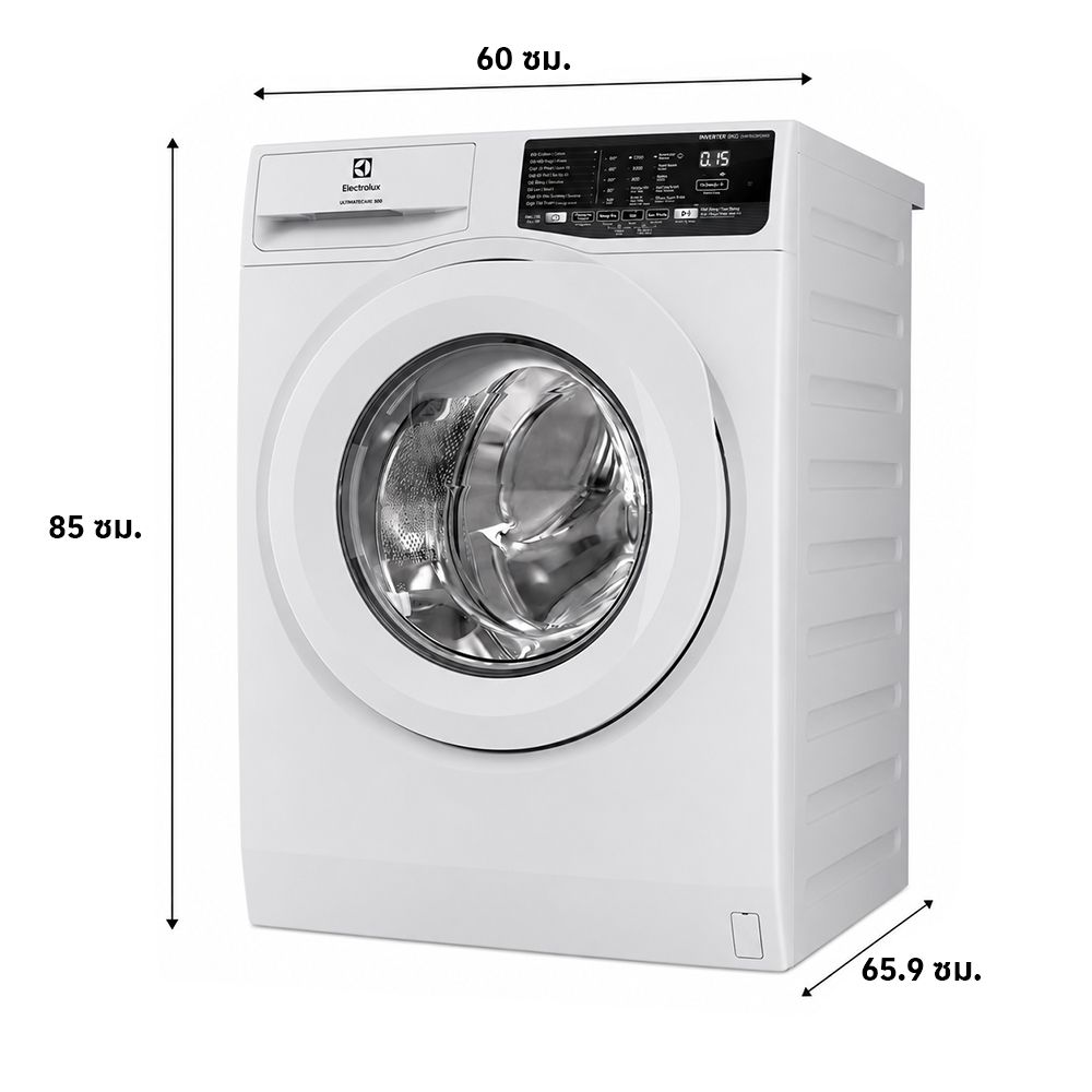 ELECTROLUX เครื่องซักผ้าฝาหน้า 10 กก. รุ่น EWF1025DQWB