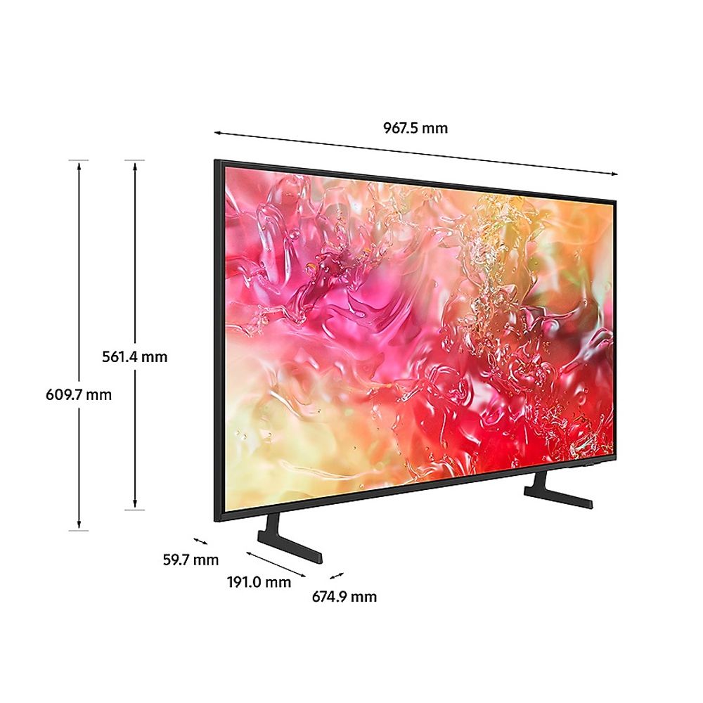 SAMSUNG TV CRYSTAL UHD 4K 43 INCH UA43DU7700KXXT