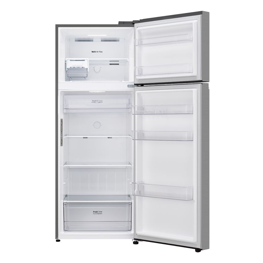 LG ตู้เย็น 2 ประตู 16.2 คิว สีเงิน รุ่น GN-B452PFFQ