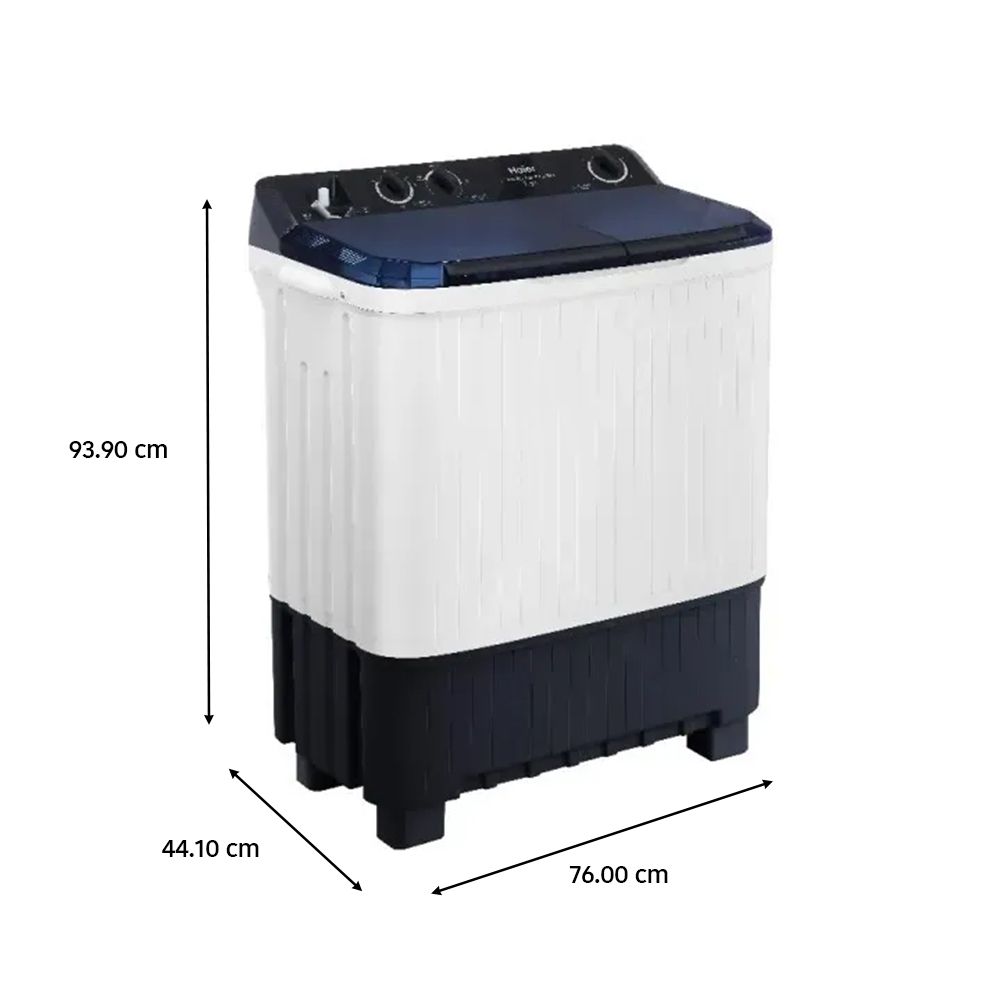 HAIER TWIN TUB WASHING MACHINE 7.5 KG HTW70-1217BS