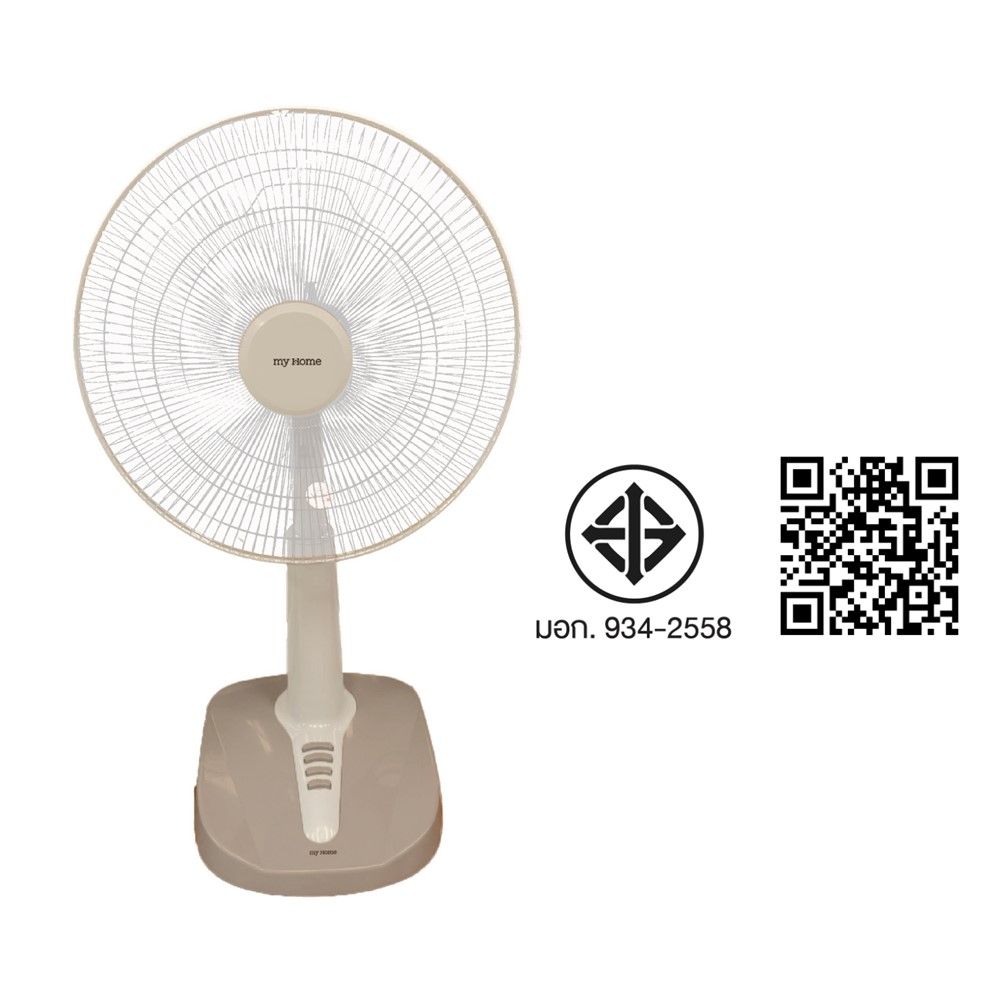 MY HOME พัดลมสไลด์ 16 นิ้ว FS-878 (คละแบบ)