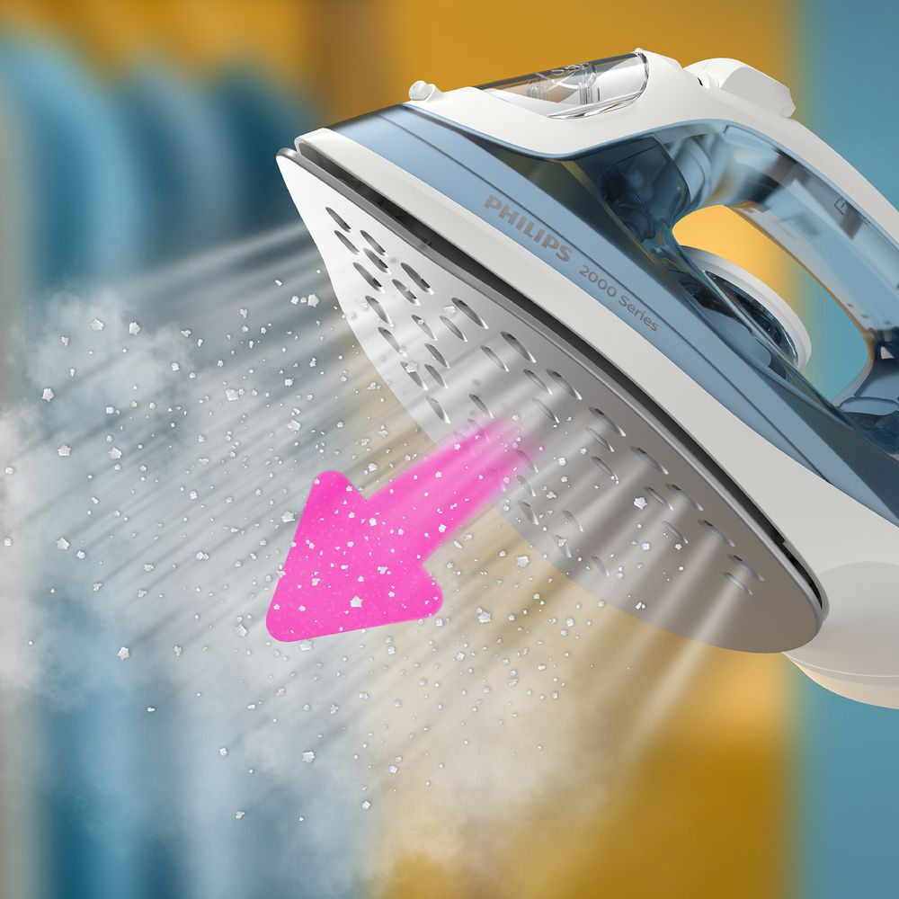 PHILIPS เตารีดไอน้ำ DST2010/20 สีฟ้า