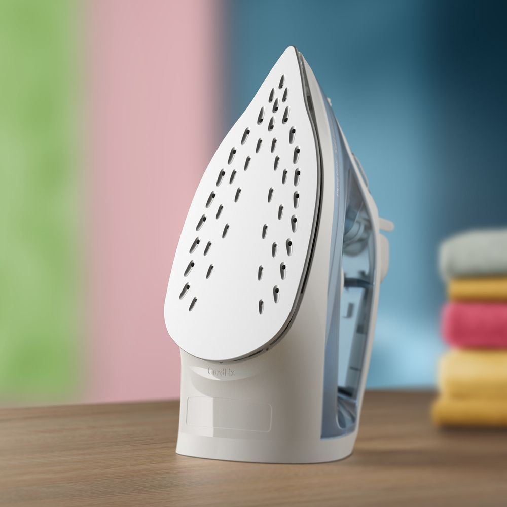 PHILIPS เตารีดไอน้ำ DST2010/20 สีฟ้า