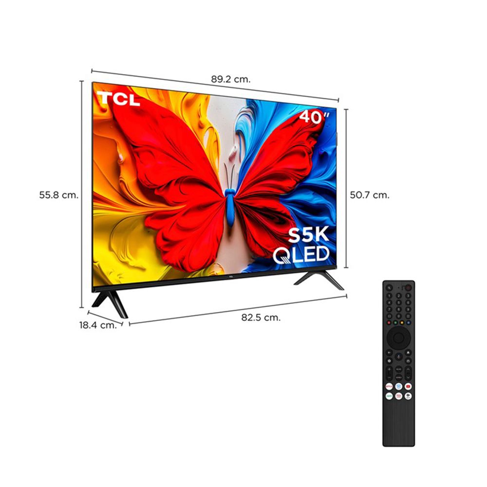 TCL FHD QLED GOOGLE TV 40INCH#40S5K