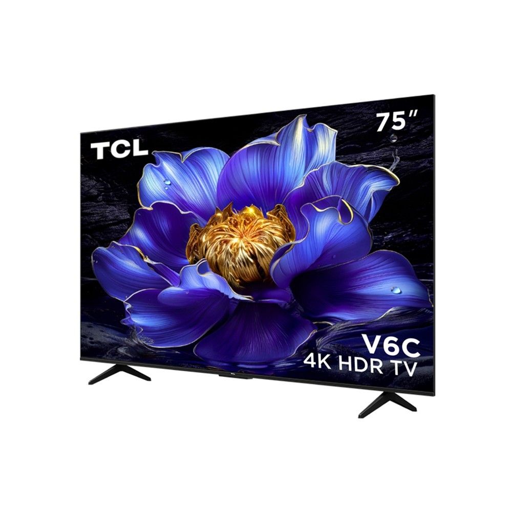 TCL GOOGLE ทีวี UHD 75 นิ้ว 75V6C