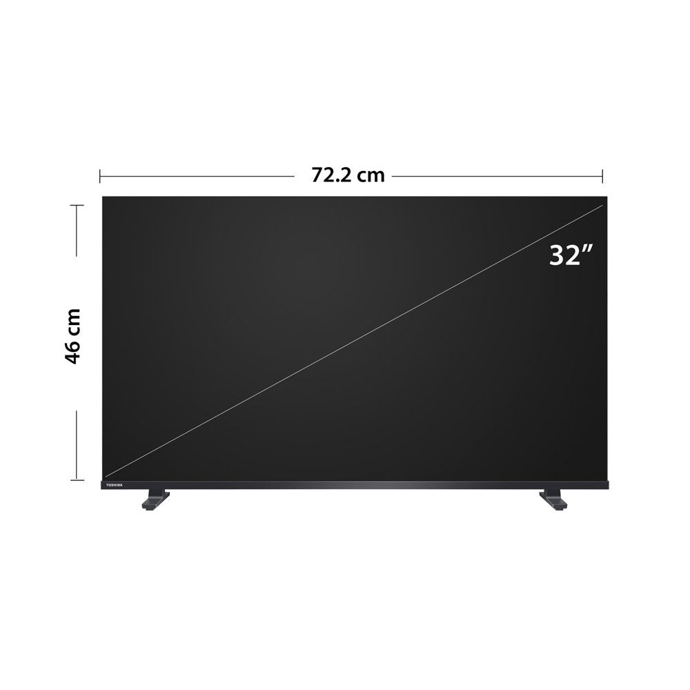 TOSHIBA TV VIDAA HD2K 32IN#32V35RP