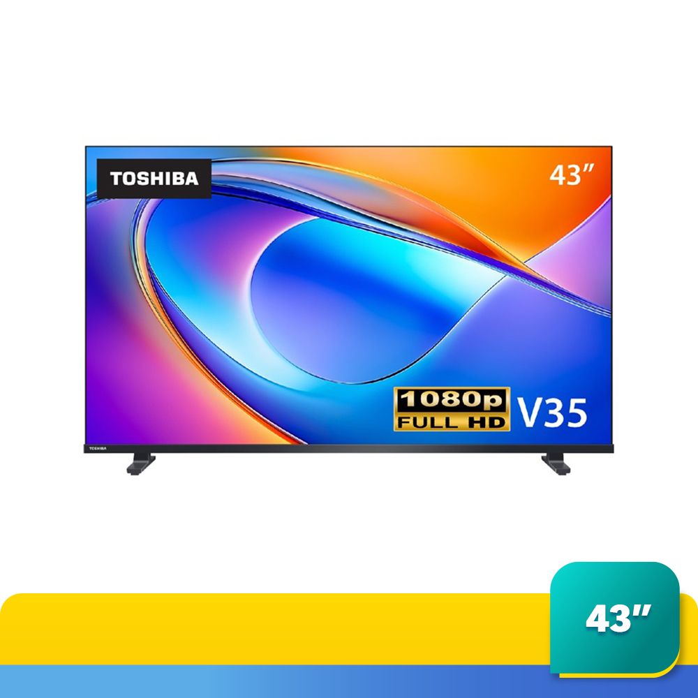 TOSHIBA TV VIDAA FHD 2K 43 INCH #43V35RP