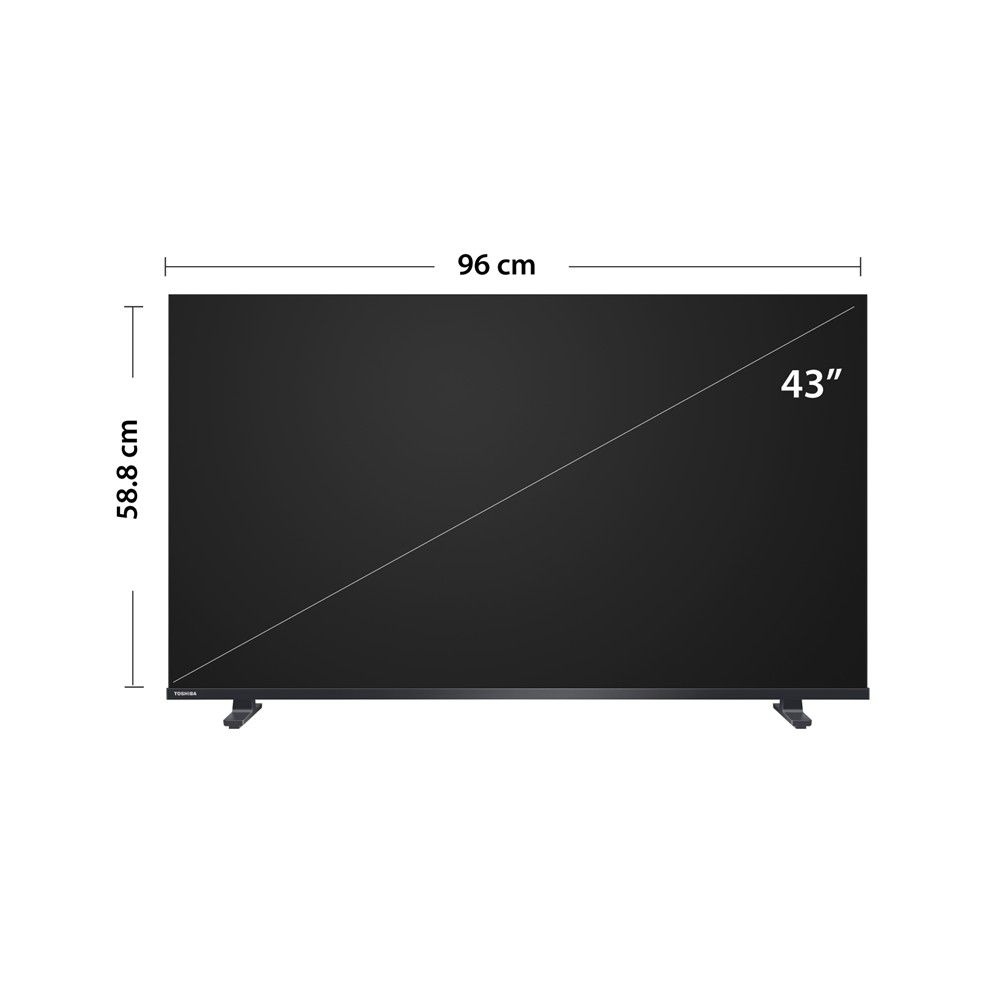 TOSHIBA ทีวี VIDAA FHD 2K 43 นิ้ว #43V35RP