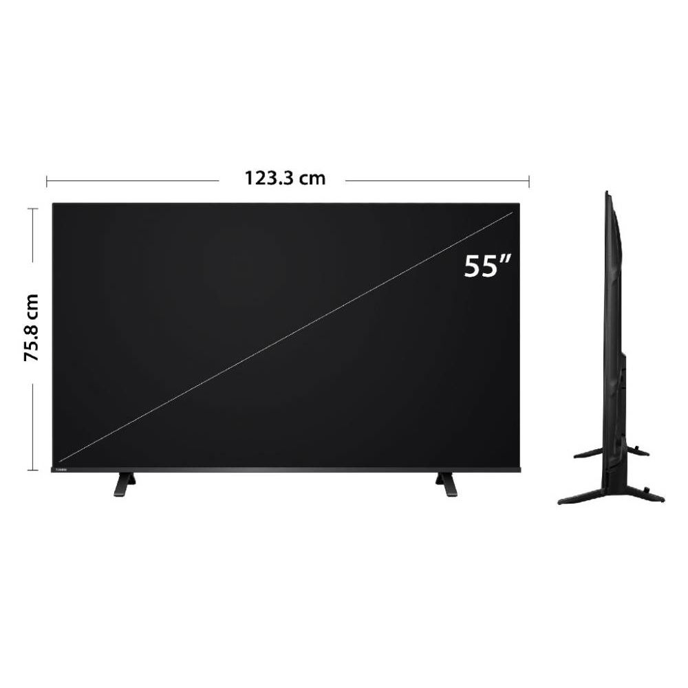 TOSHIBA VIDAA LED 4K TV 55 INCH 55C350RP