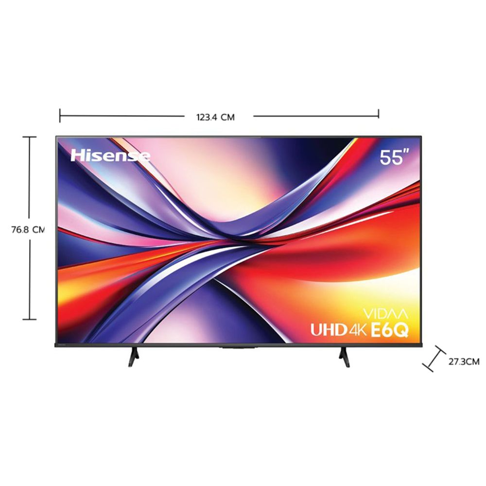HISENSE ทีวี VIDAA UHD 4K 55 นิ้ว รุ่น 55E6Q