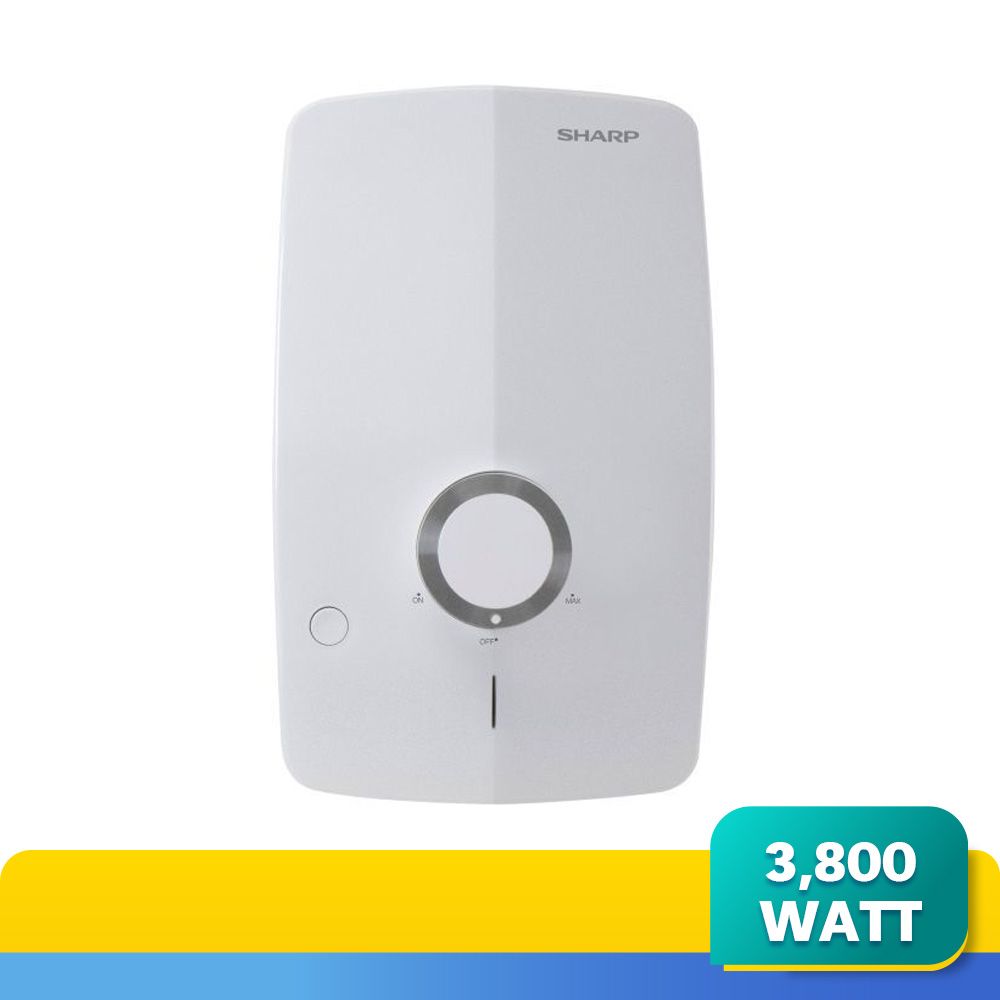 SHARP SHOWER HEATER 3800 W WHITE WH-MD238