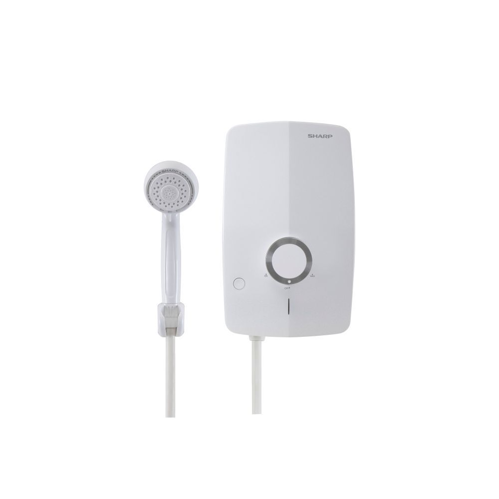 SHARP เครื่องทำน้ำอุ่น 3800 วัตต์ สีขาว รุ่น WH-MD238